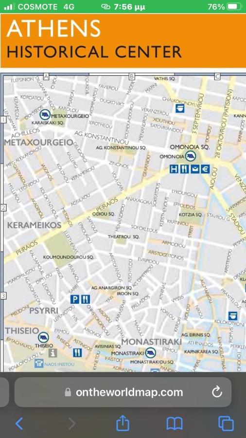 Acropolis Casa Historical Centre Top Floor Luxury Suite 150 Meters To Metro Aten Exteriör bild